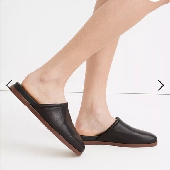 Madewell The Louisa Mule in True Black - Picture 1 of 10